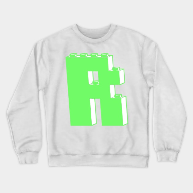 THE LETTER R Crewneck Sweatshirt by ChilleeW